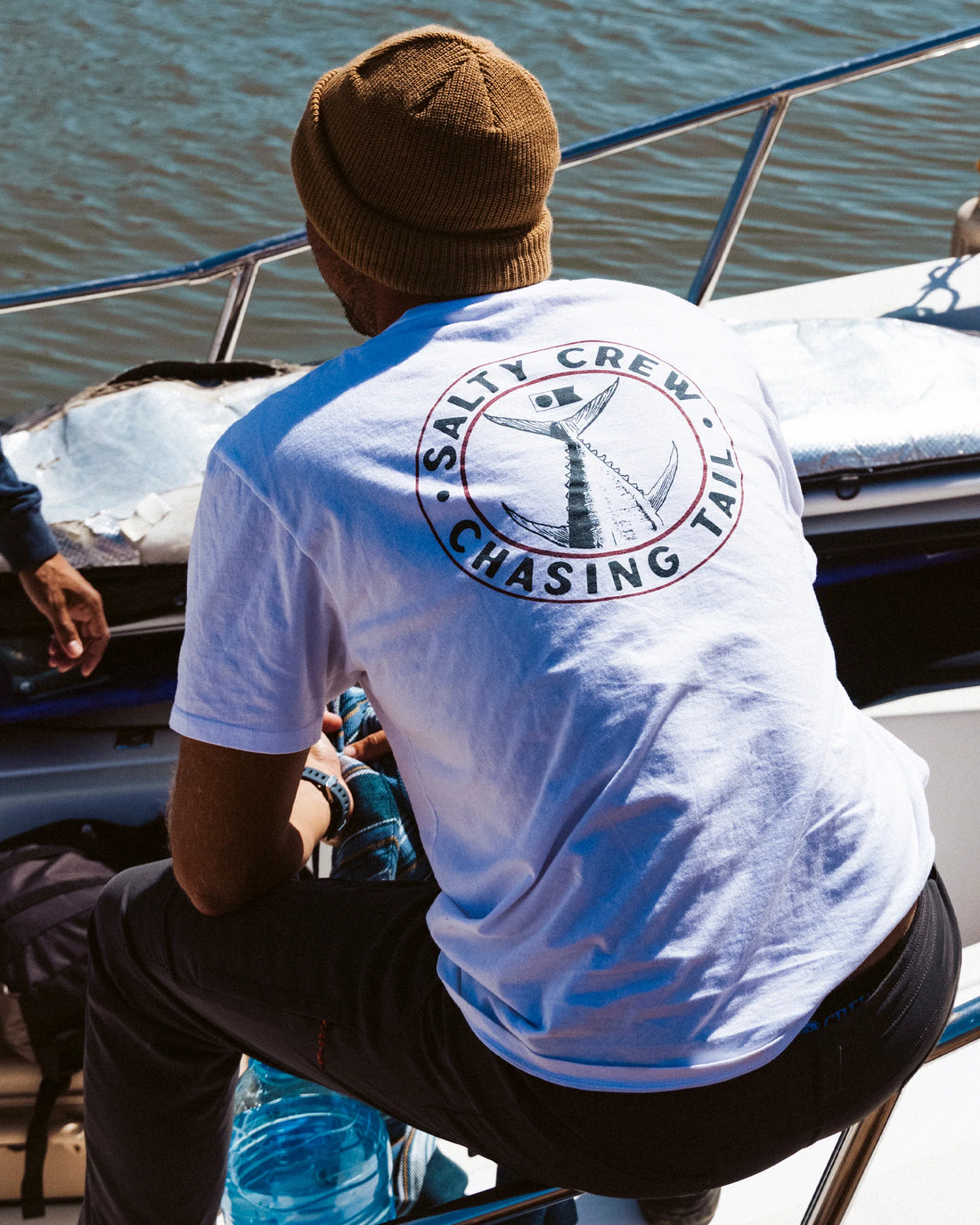 SALTY CREW TAILGATE S/S TEE - WHITE SHIRT SALTY CREW   