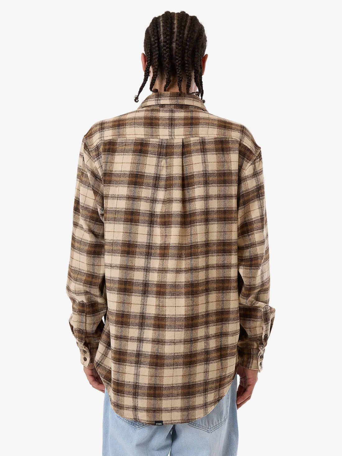 THRILLS BARRIO FLANNEL SHIRT- WREN SHIRT THRILLS   