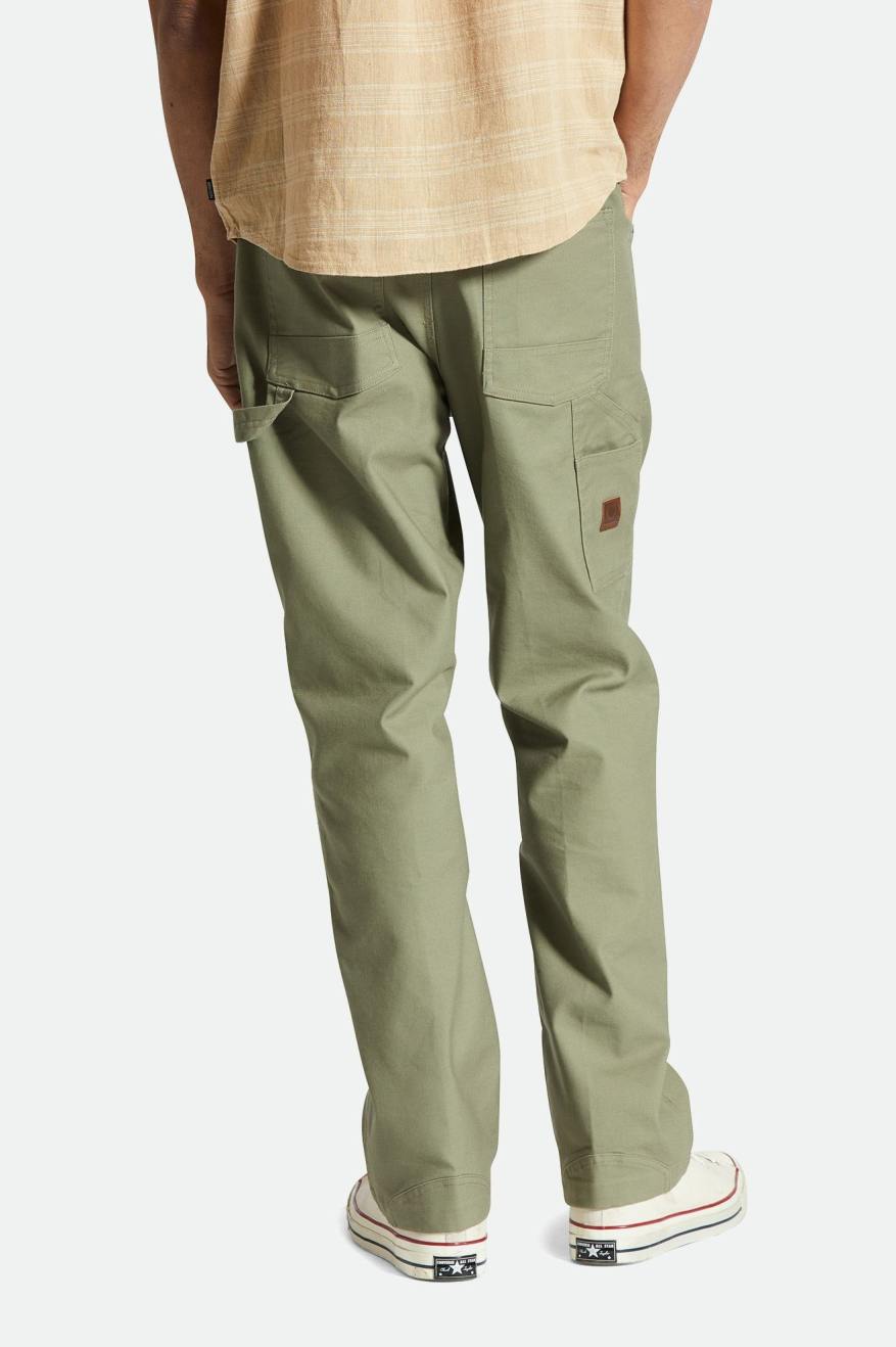 BRIXTON BUILDERS CARPENTER PANT - OLIVE SURPLUS PANTS BRIXTON   