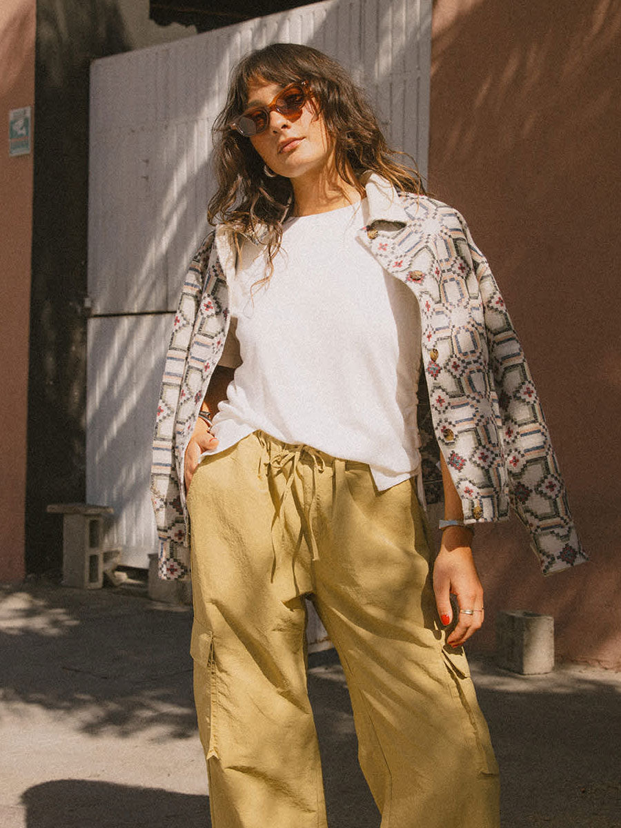 BRIXTON THE ALFAMA JACKET - DIGI TILE JACKETS BRIXTON