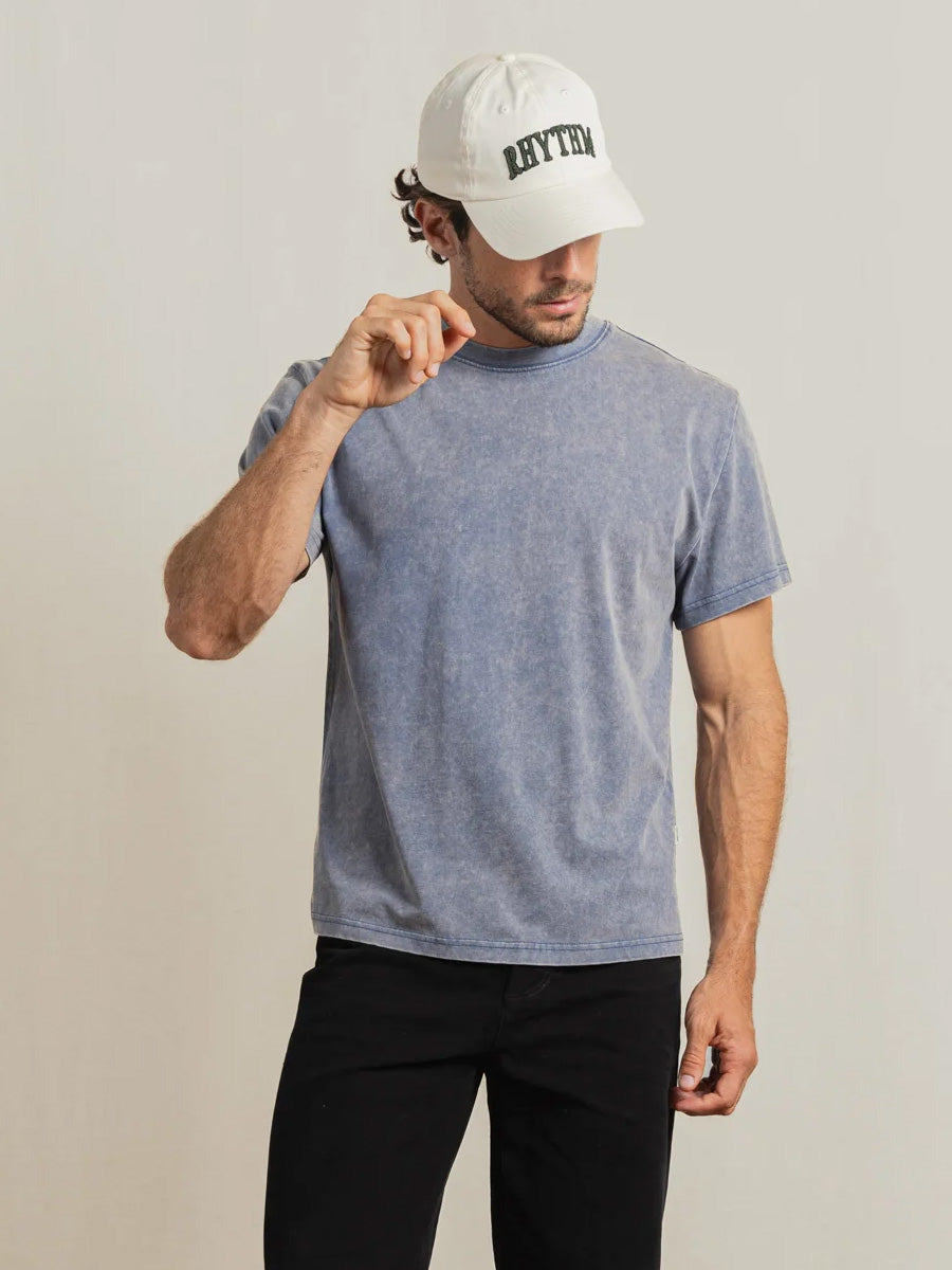 RHYTHM AWAKE BAND T-SHIRT - INDIGO T-SHIRTS RHYTHM