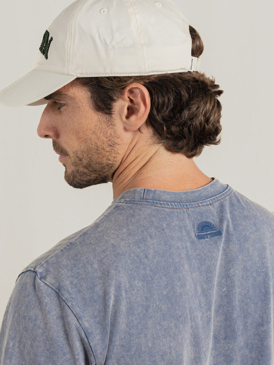 RHYTHM AWAKE BAND T-SHIRT - INDIGO T-SHIRTS RHYTHM