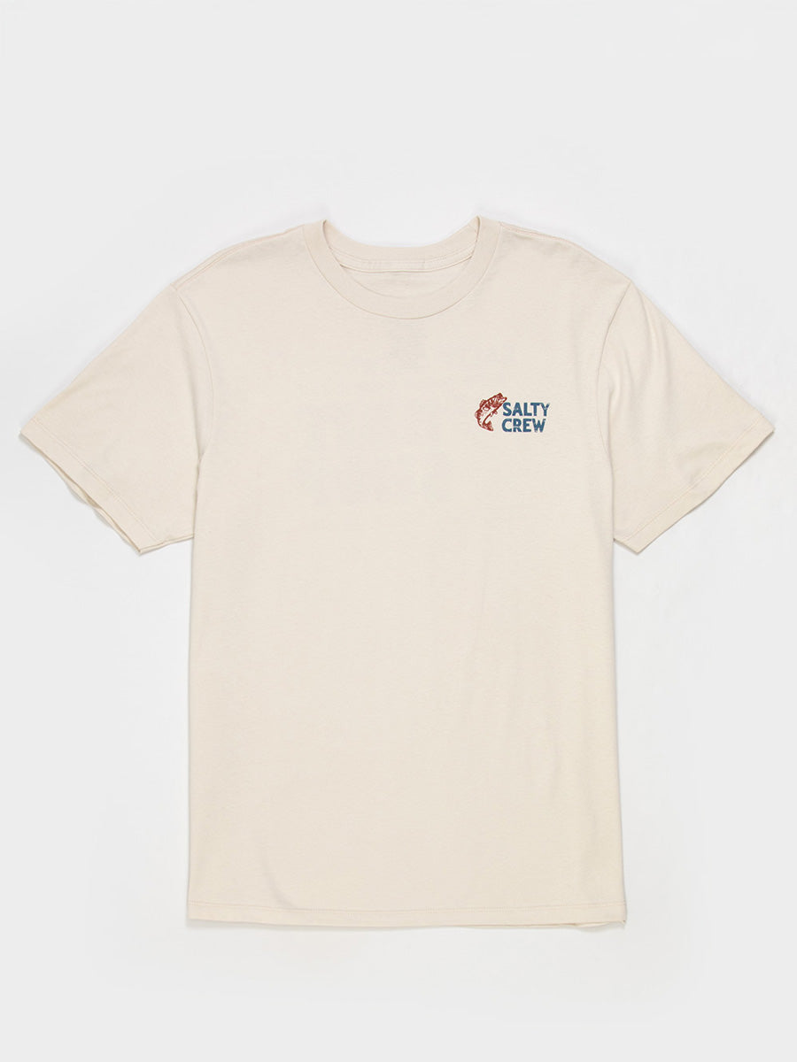 SALTY CREW BAIT SHOP SHORT-SLEEVE TEE - BONE T-SHIRTS SALTY CREW
