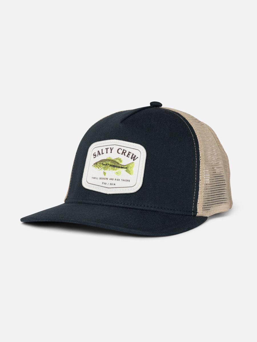 SALTY CREW BIGMOUTH TRUCKER - MIDNIGHT NAVY HATS SALTY CREW