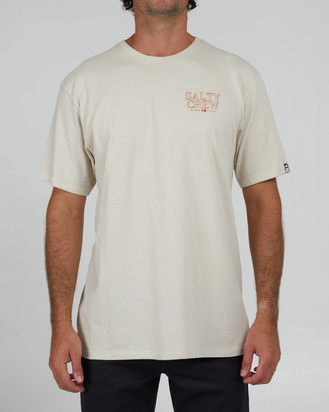 SALTY CREW BROTHER BRUCE S/S TEE - BONE SHIRT SALTY CREW   