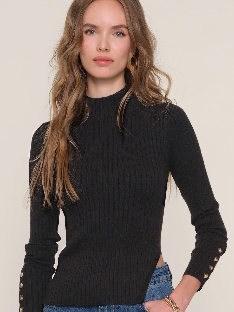 BENDEL TOP - BLACK SHIRTS HEARTLOOM