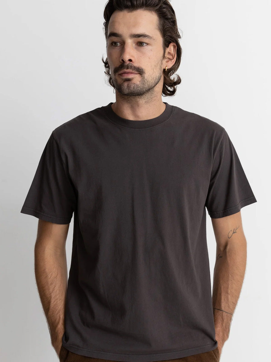 RHYTHM CLASSIC VINTAGE TEE - VINTAGE BLACK SHIRT -