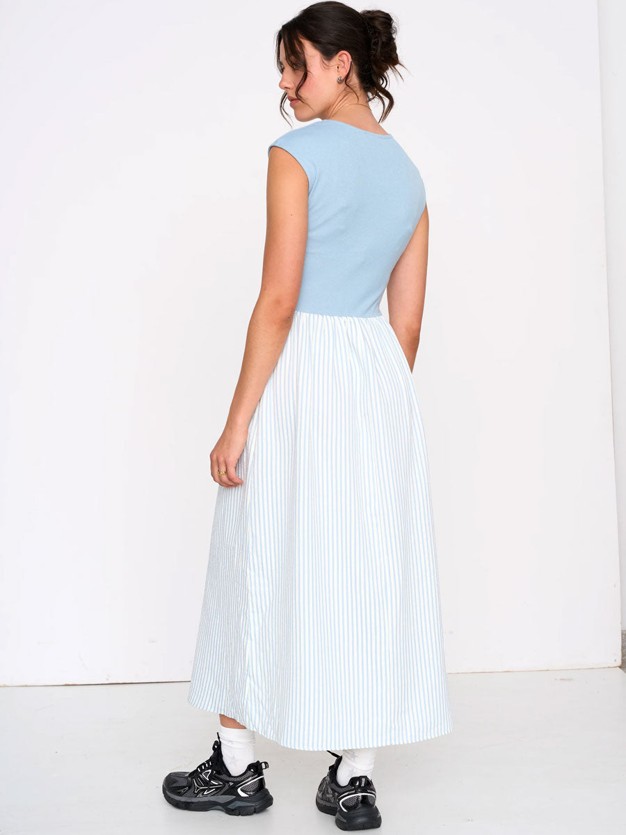 DRESS - BLUE DRESSES 24 COLOURS