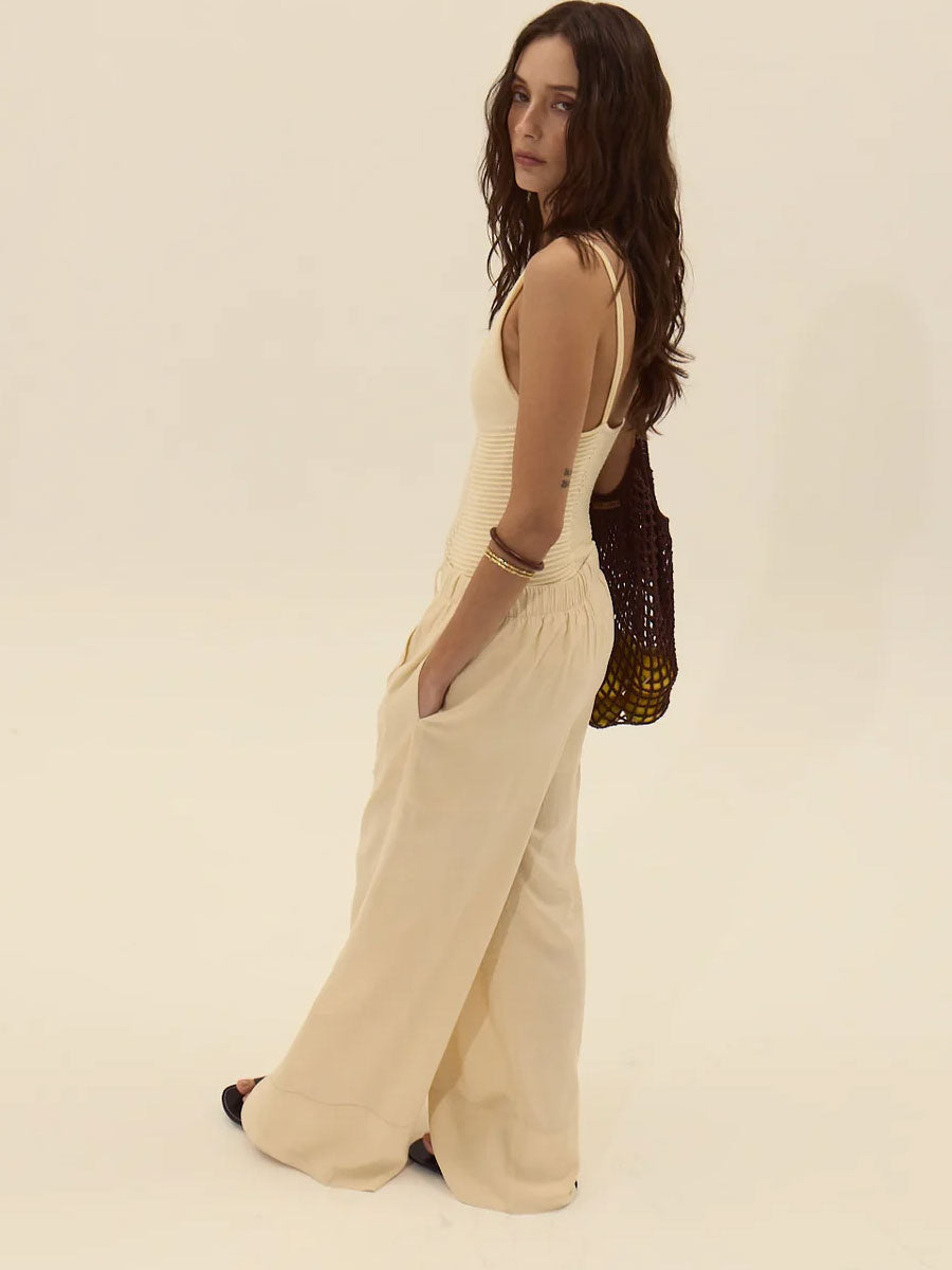 ANTIBES PANTS - BUTTER PANTS DELUC