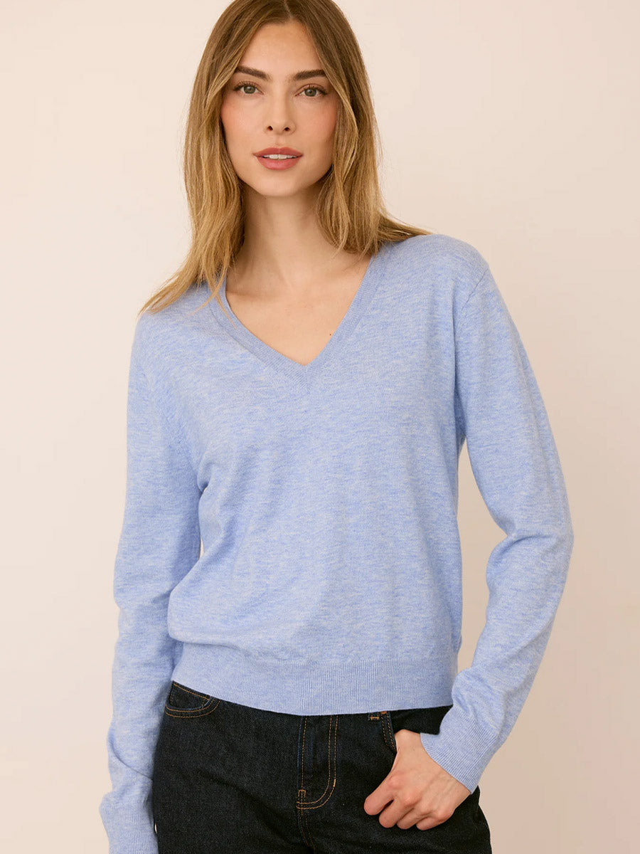 GENTLE FAWN CARINA TOP - HEATHER BLUE