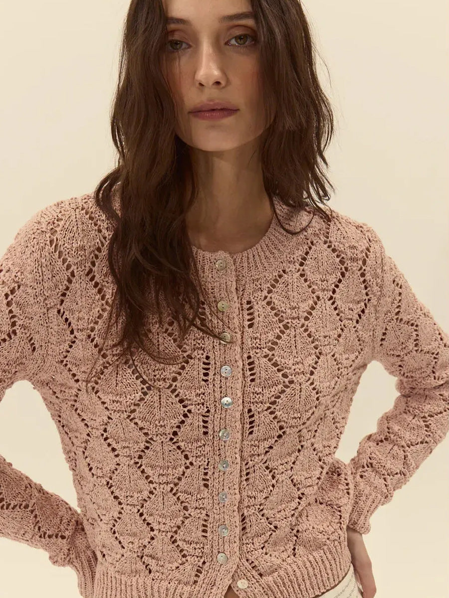 CERDENA CARDIGAN - PINK