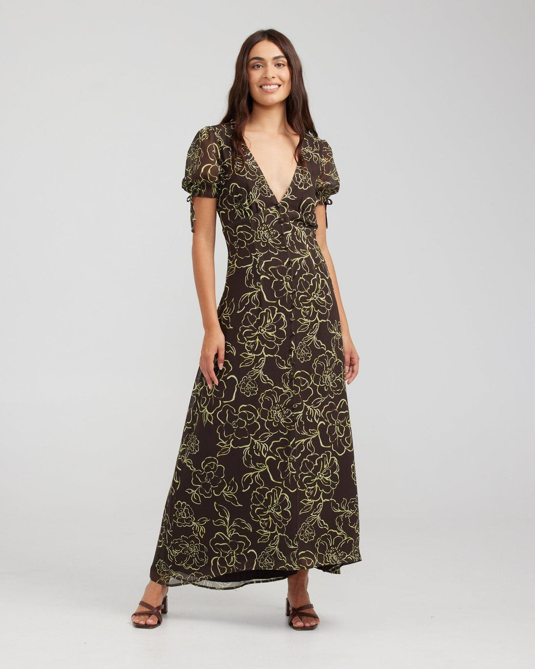 CHARLI HOLIDAY MAGDALENA MAXI DRESS DRESS CHARLIE HOLIDAY   