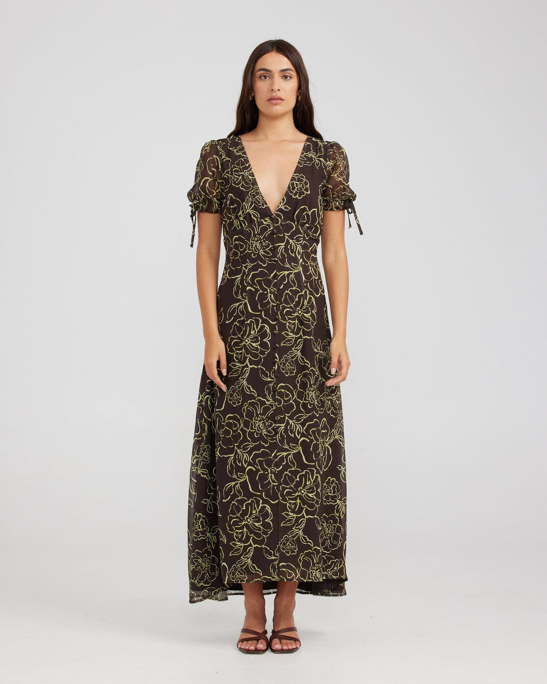 CHARLI HOLIDAY MAGDALENA MAXI DRESS DRESS CHARLIE HOLIDAY   