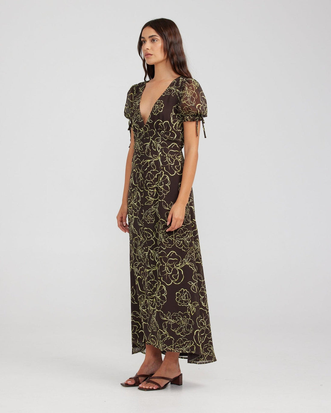 CHARLI HOLIDAY MAGDALENA MAXI DRESS DRESS CHARLIE HOLIDAY   