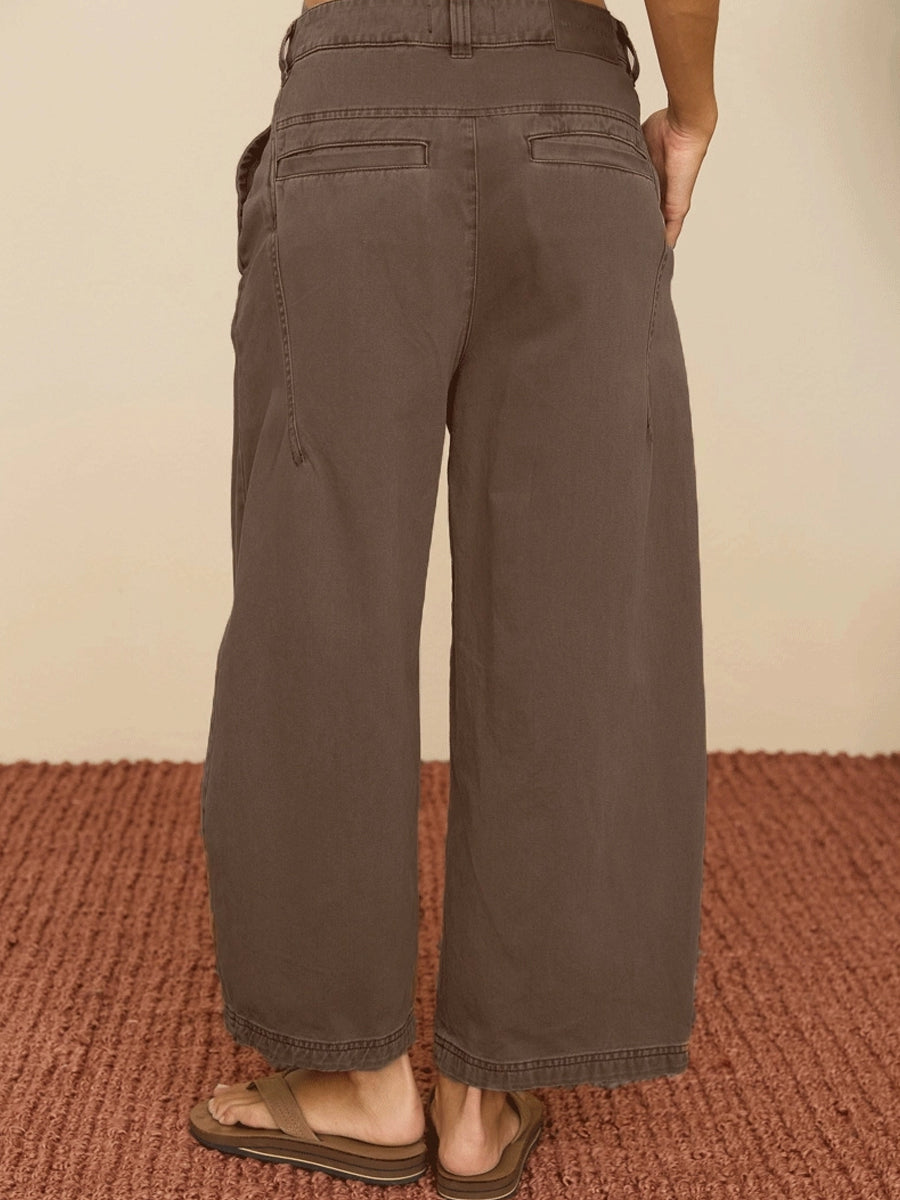 CHINO PANTS - BROWN PANTS OAK CLOTHING CO.