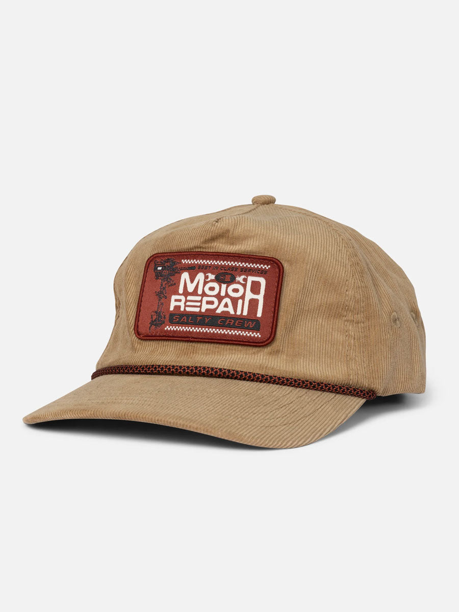 SALTY CREW CHOP SHOP SNAPBACK - KHAKI HATS SALTY CREW