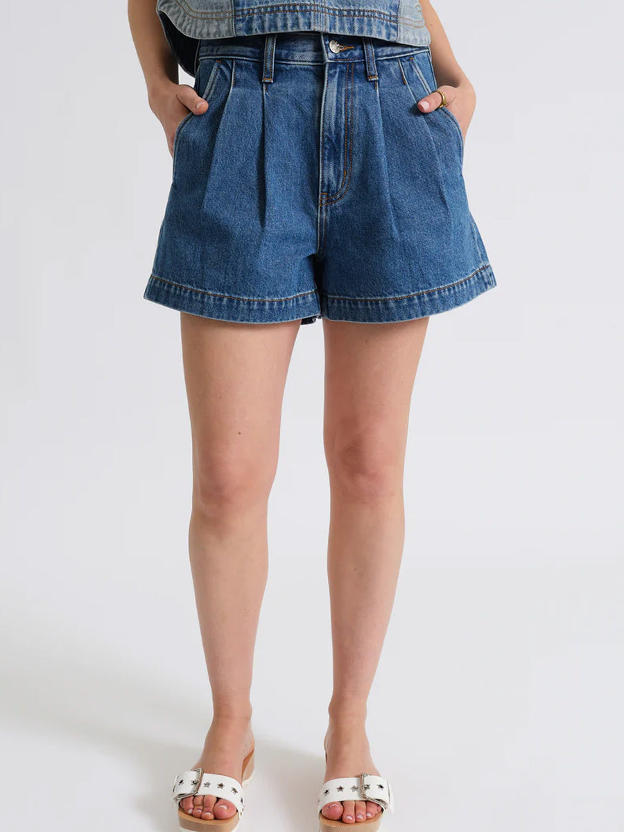 DAZE CORONADO PLEATED SHORT - MONTAGE JEANS DAZE DENIM