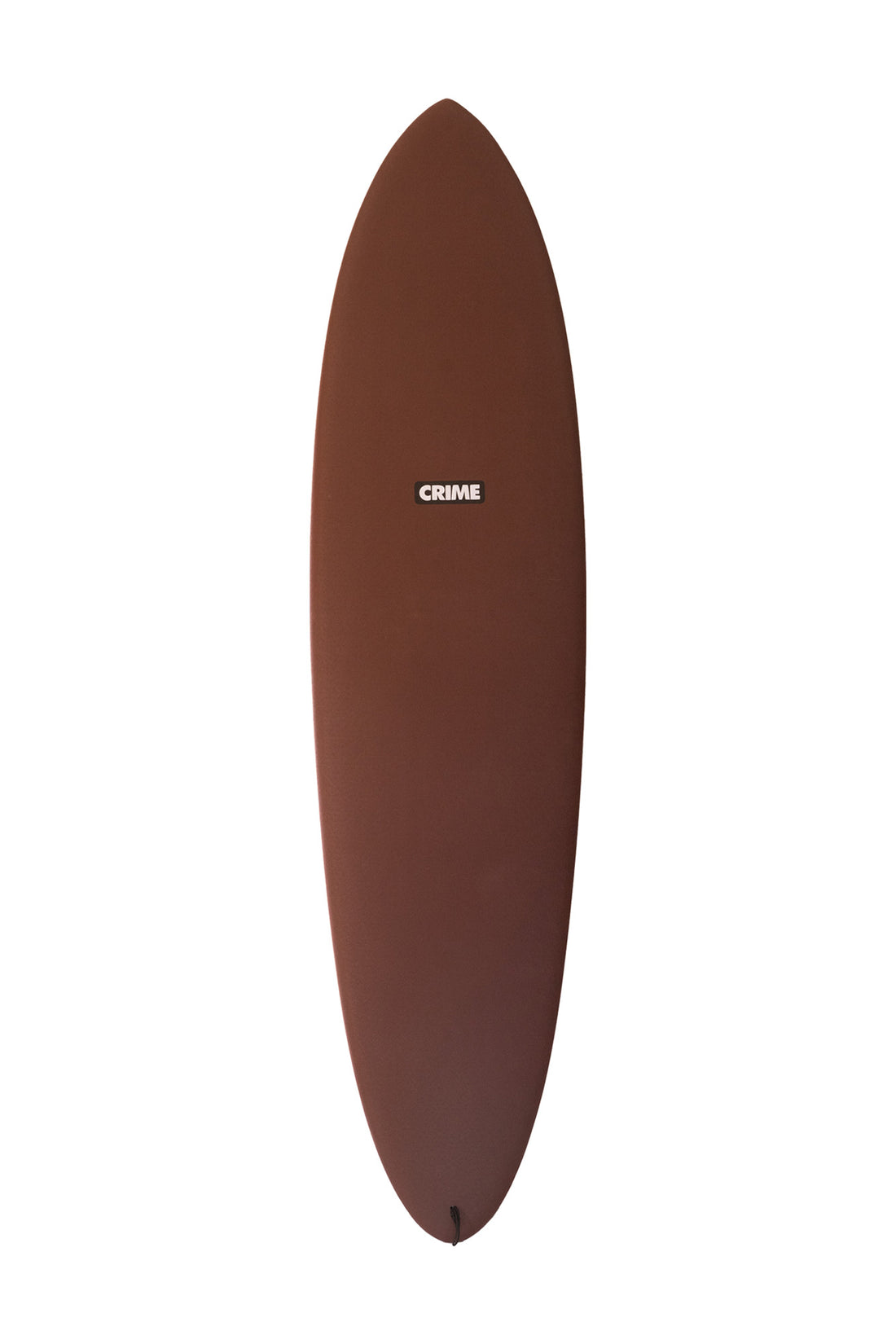 7'6 SURF CRIME CA TWIN - OXBLOOD SURFBOARD SURF CRIME   