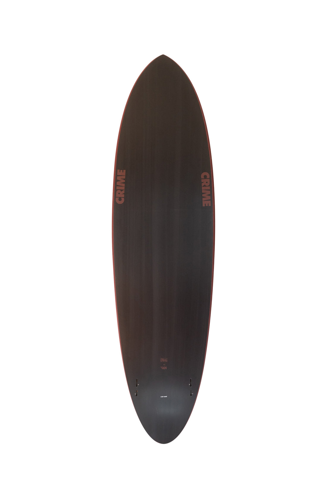 7'0 SURF CRIME CA TWIN - OXBLOOD SURFBOARD SURF CRIME   