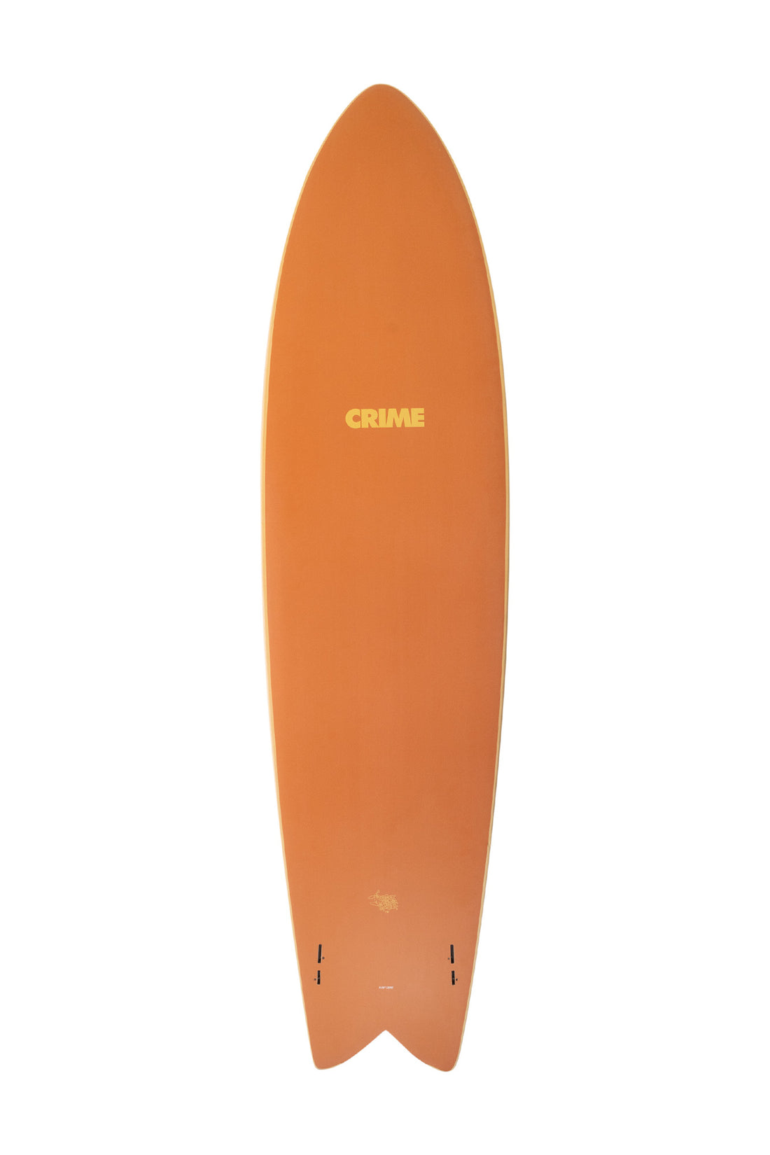 7'10 SURF CRIME LONG FISH - OLD FOAM/UMBRE SURFBOARD SURF CRIME   