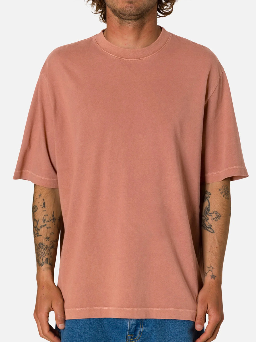 KATIN BOX FIT TEE - DARK CLAY T-SHIRTS KATIN