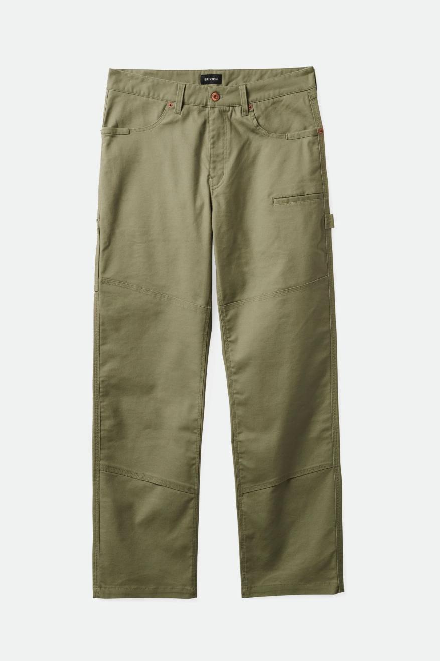 BRIXTON BUILDERS CARPENTER PANT - OLIVE SURPLUS PANTS BRIXTON   