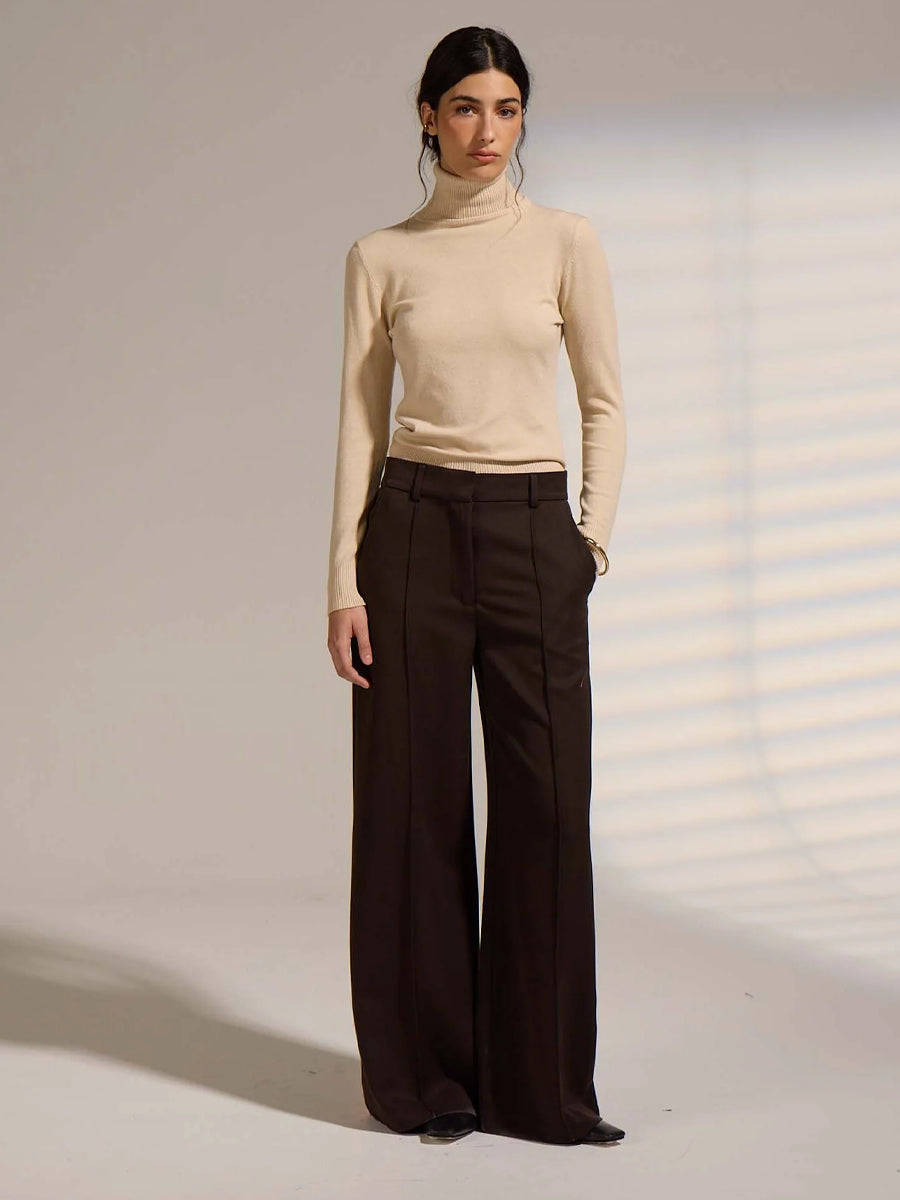 DELUC MARLONS PANTS - CHOCOLATE PANTS DELUC
