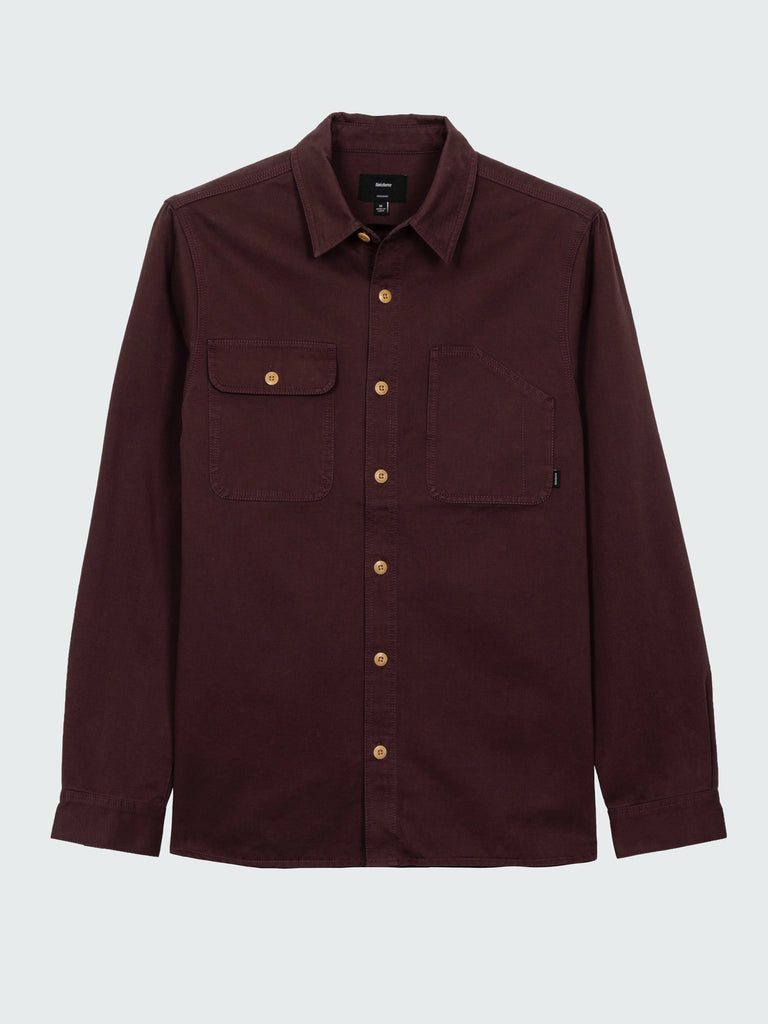 FINISTERRE EDDYSTONE SHIRT - BLACK CHERRY SHIRT FINISTERRE   