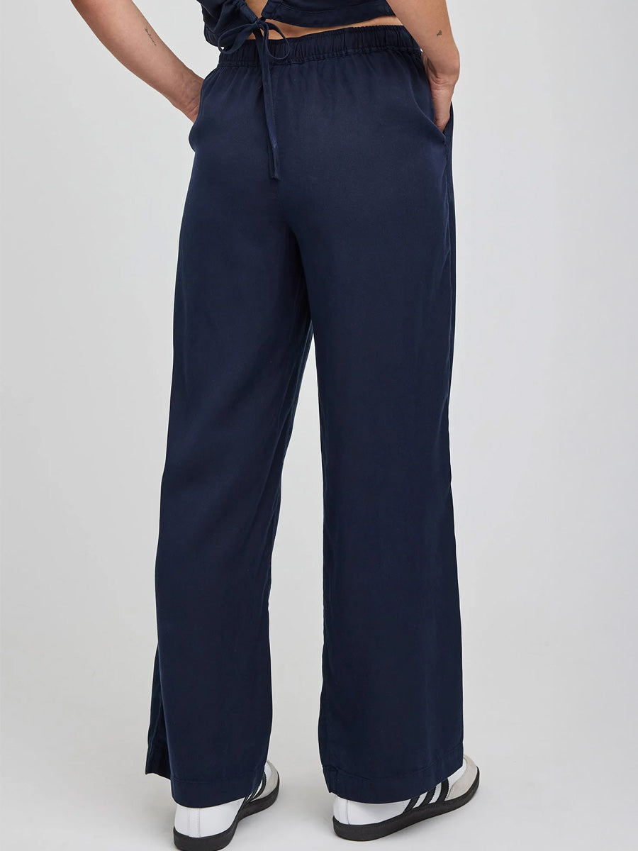 GENTLE FAWN GABRIEL PANT - WASHED NAVY PANTS GENTLE FAWN