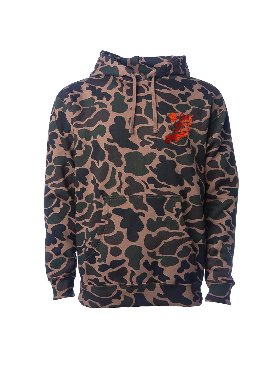 OAK SURF CLUB GROVER HOODIE - CAMOUFLAGE HOODIE OAK SURF CLUB