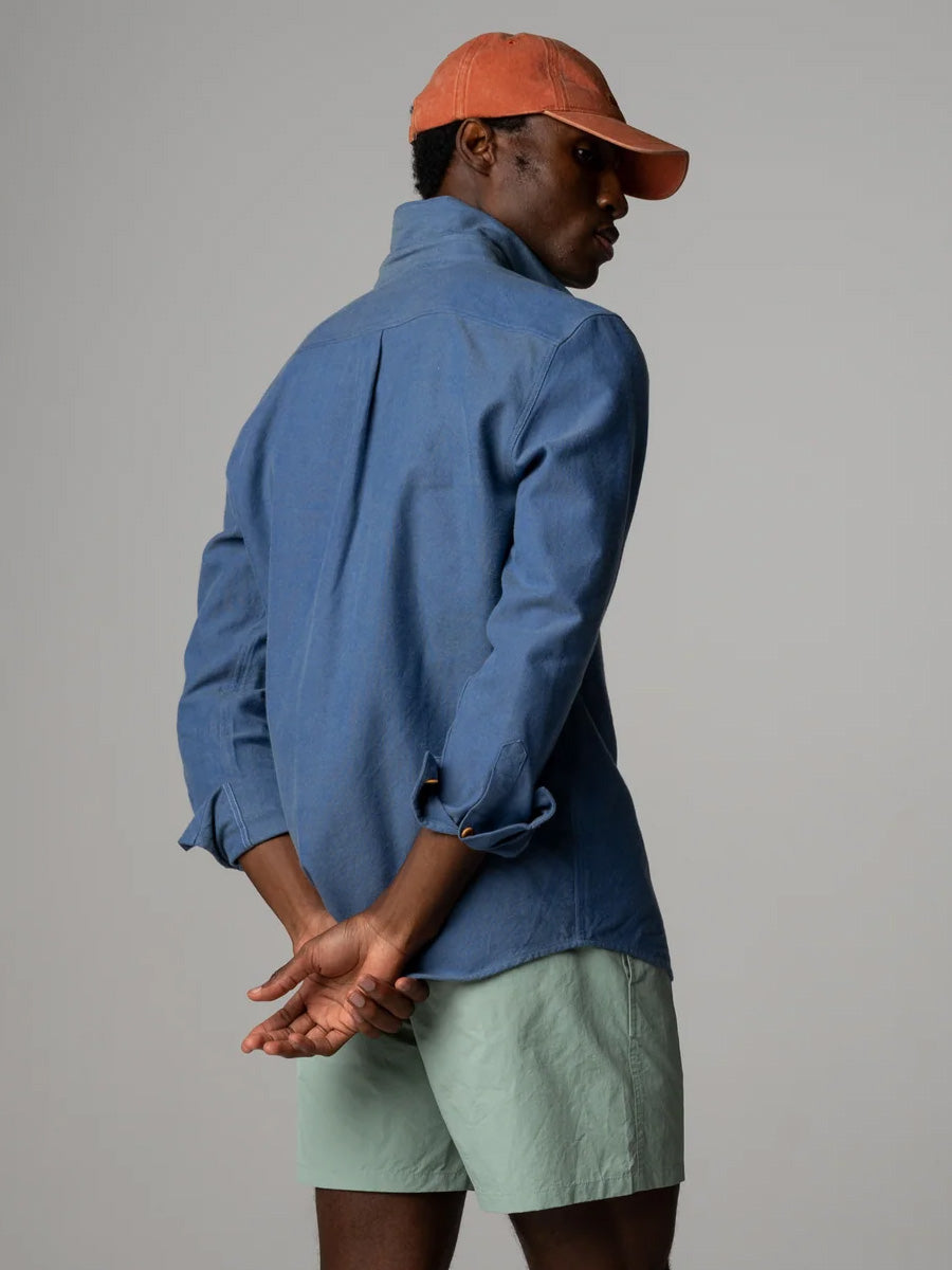 FINISTERRE GYLLY SHIRT - ROYAL BLUE