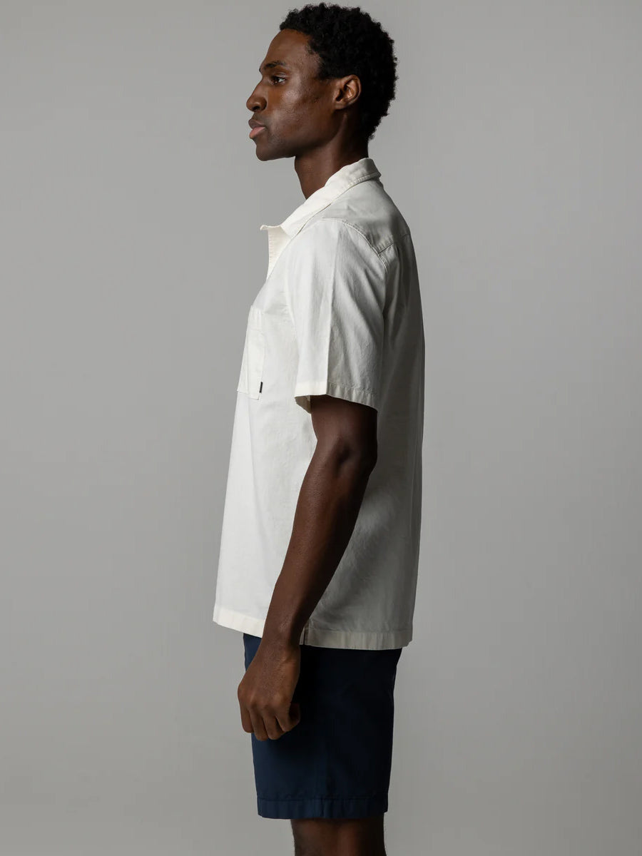 FINISTERRE HENDRA SHORT-SLEEVE SHIRT - ECRU SHIRTS FINISTERRE