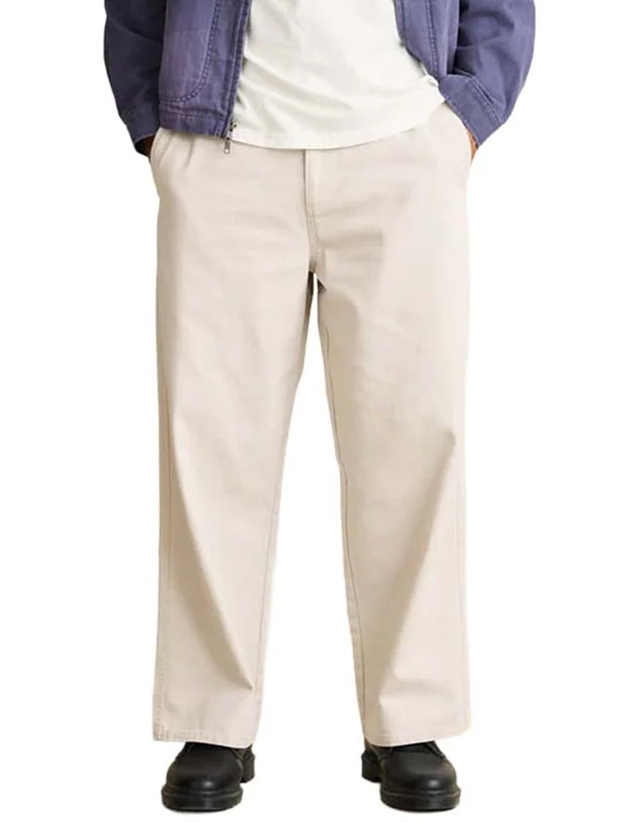 RHYTHM RELAXED HERRINGBONE PANT - SAND PANTS RHYTHM