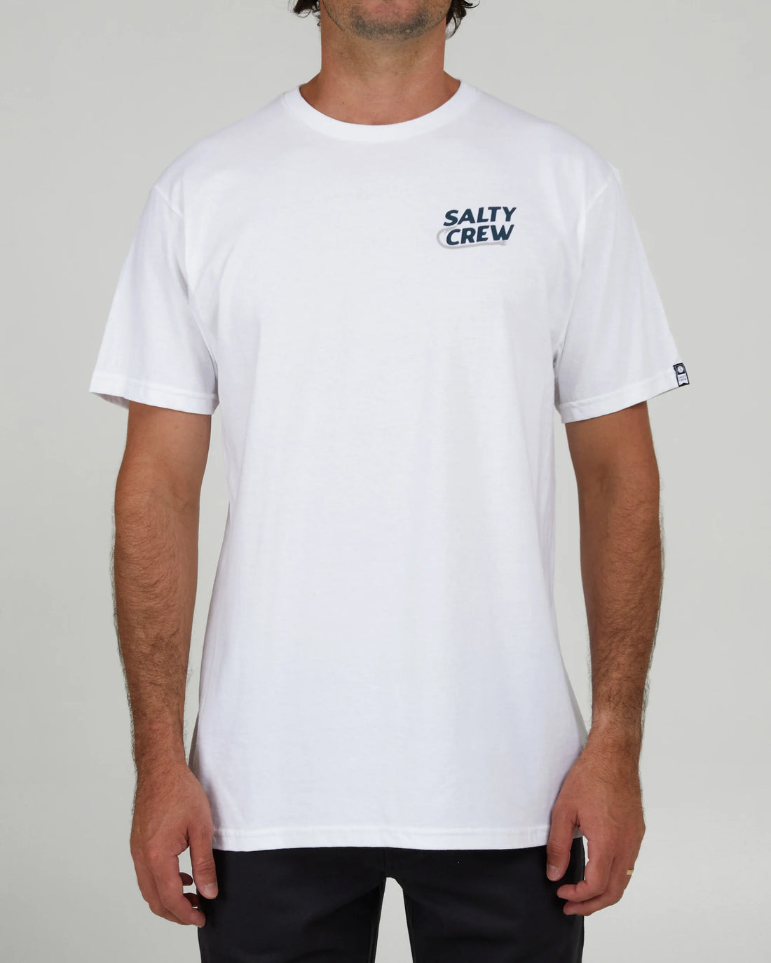 SALTY CREW HOOK UP CLASSIC S/S TEE - WHITE SHIRT SALTY CREW   