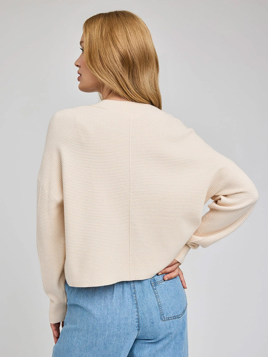JOYCE CARDIGAN - CREAM SWEATERS GENTLE FAWN