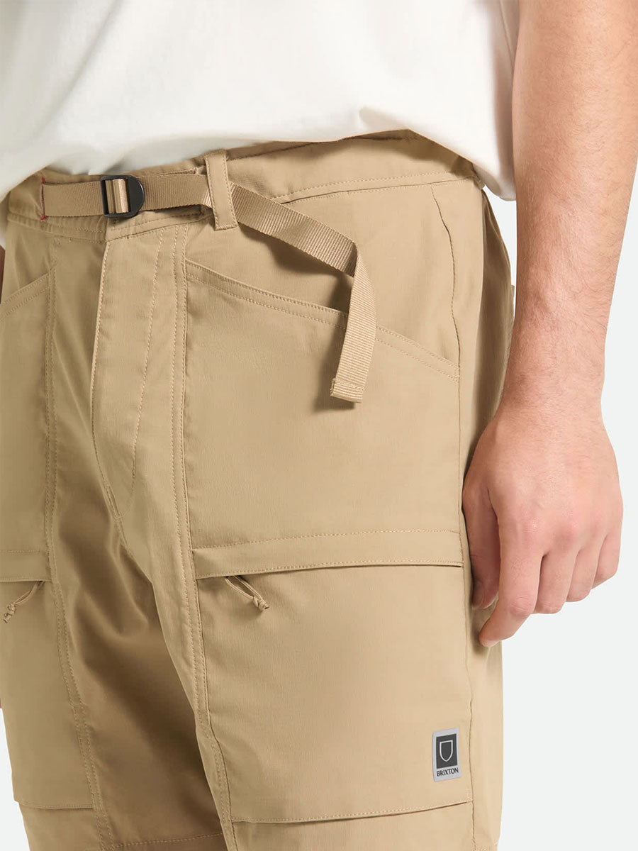 BRIXTON JOURNEY UTILITY SHORT - KHAKI SHORT BRIXTON