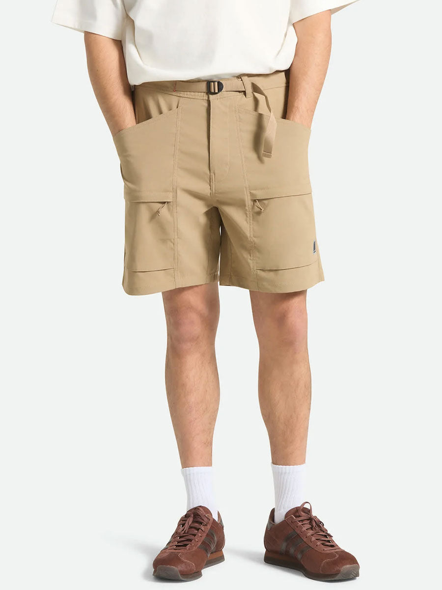 BRIXTON JOURNEY UTILITY SHORT - KHAKI SHORT BRIXTON