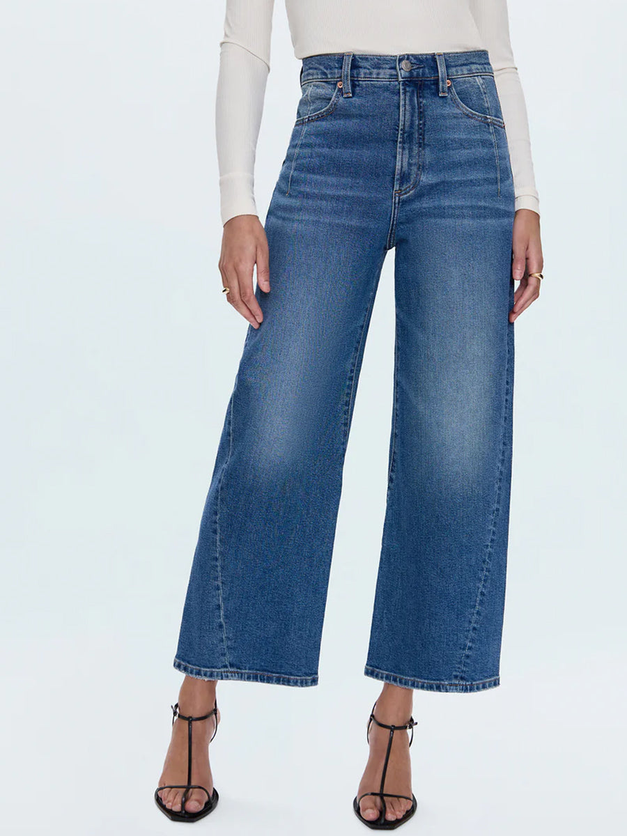 PISTOLA KYRA HIGH RISE BOWED ANKLE JEAN - SOHO JEANS PISTOLA