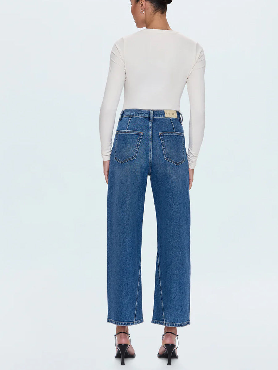 PISTOLA KYRA HIGH RISE BOWED ANKLE JEAN - SOHO JEANS PISTOLA