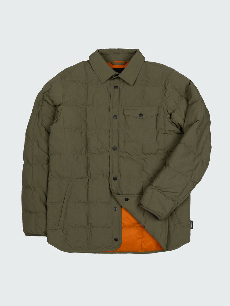 FINISTERRE MENS LAPWING SHIRT - OLIVE JACKET FINISTERRE   