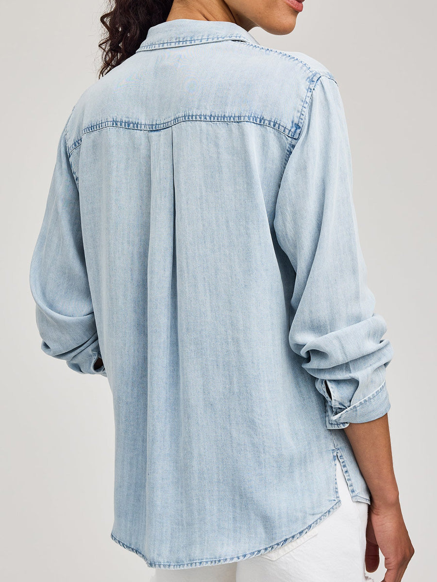 GENTLE FAWN OZZY TOP - LIGHT BLUE SHIRTS GENTLE FAWN