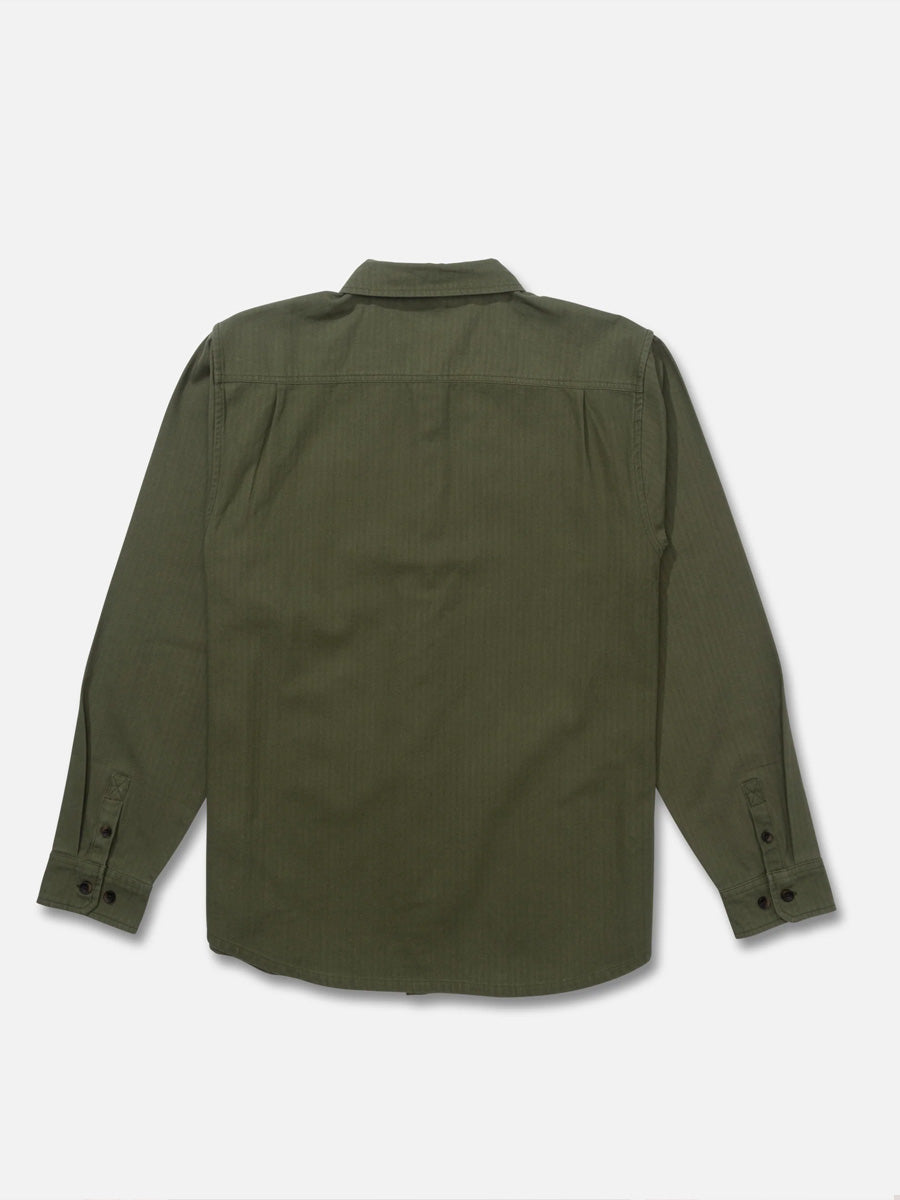 SALTY CREW LONG HAUL LONGSLEEVE SHIRT - FOUR LEAF CLOVER T-SHIRTS SALTY CREW