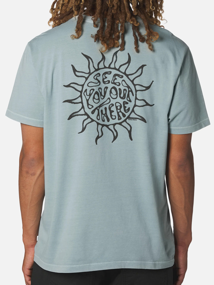 KATIN LUMEN TEE - AIR FORCE BLUE T-SHIRTS KATIN