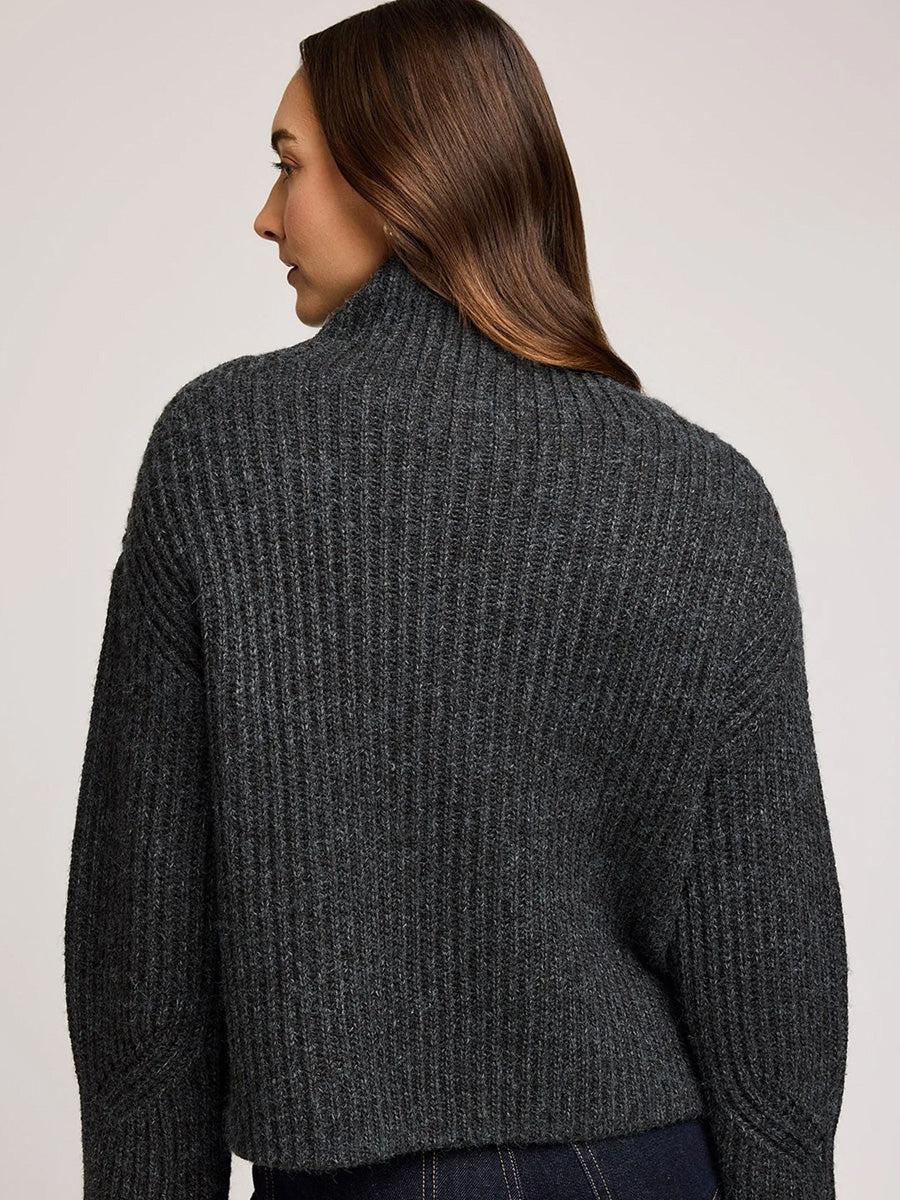 MARLOW SWEATER - HEATHER GREY SWEATERS GENTLE FAWN