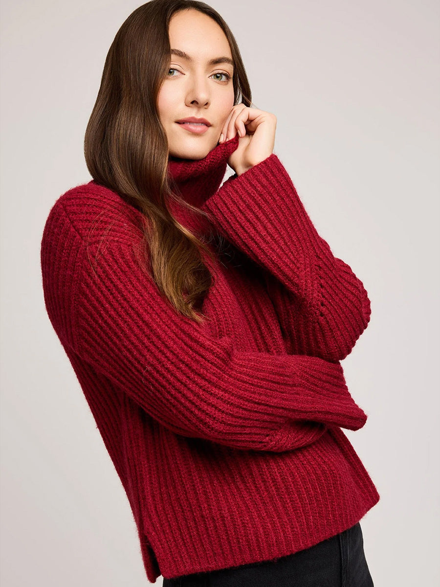 MARLOW SWEATER - CRIMSON SWEATERS GENTLE FAWN