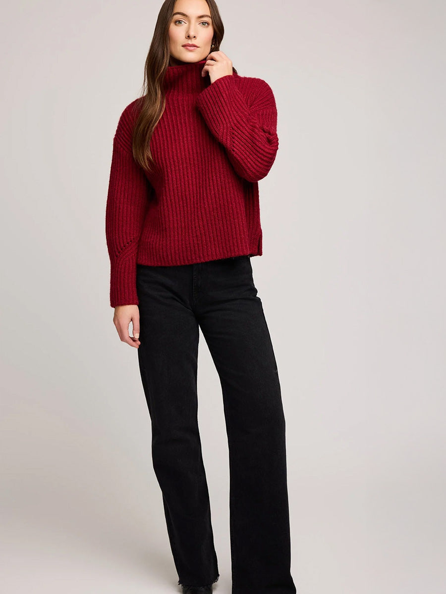 MARLOW SWEATER - CRIMSON SWEATERS GENTLE FAWN