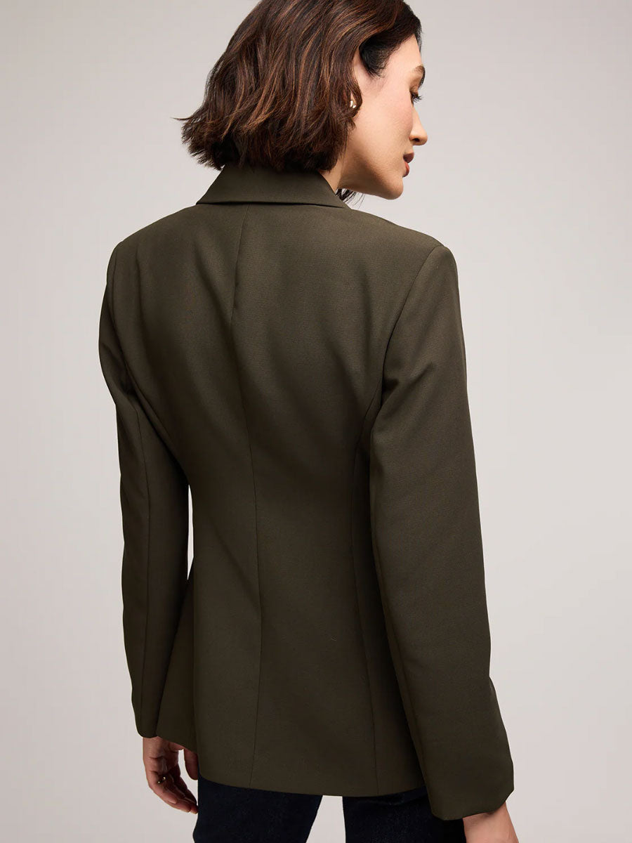 MARREN BLAZER - OLIVE JACKETS GENTLE FAWN