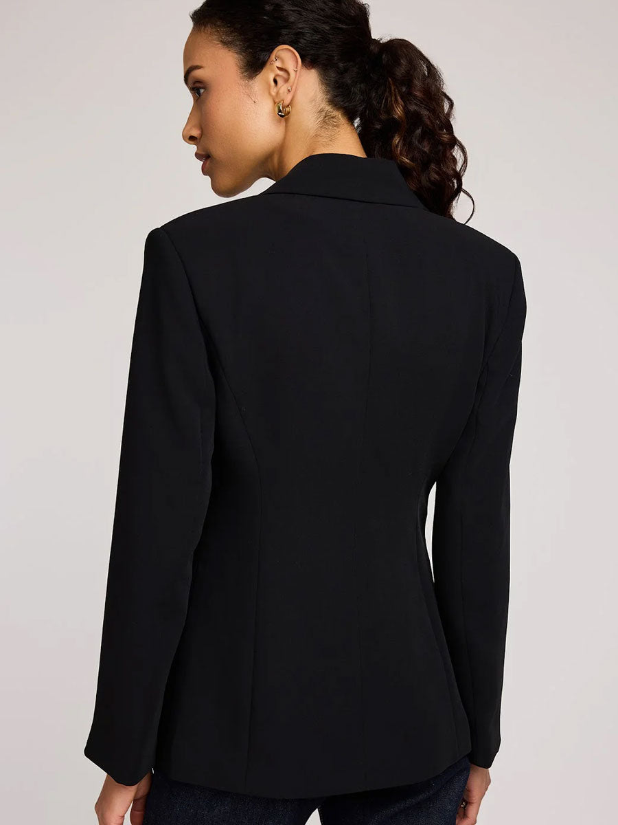 MARREN BLAZER - BLACK JACKETS GENTLE FAWN