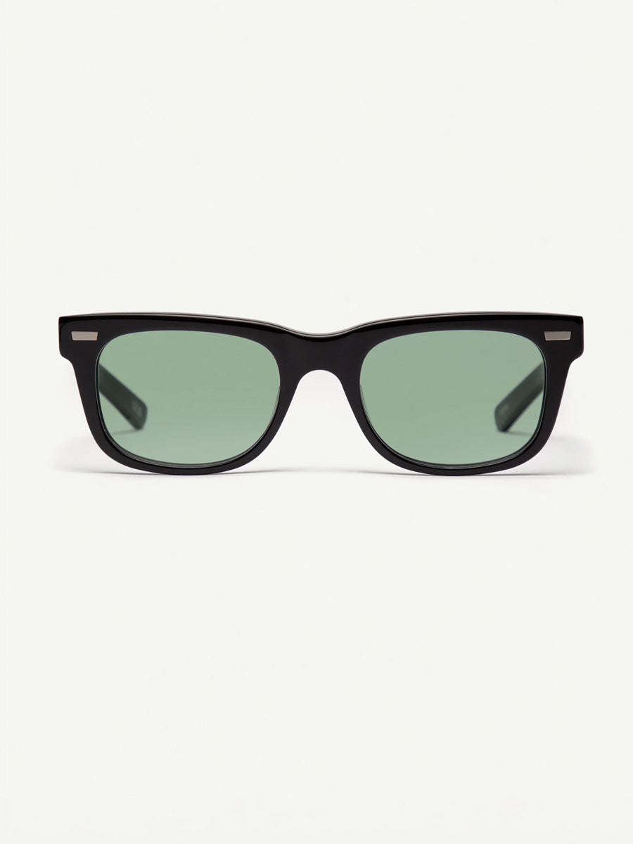 DECADE MELVIN 80s SUNGLASSES DECADE EYEWEAR BLACK/GREEN