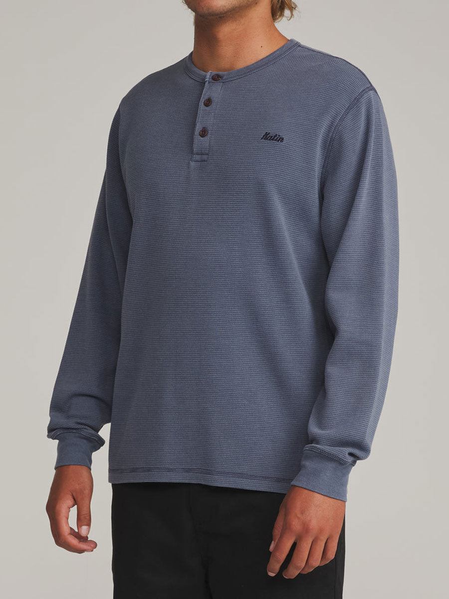 KATIN MESA THERMAL - WASHED BLUE VINTAGE T-SHIRTS KATIN